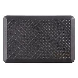 Foto van Uniconfort anti vermoeidheidsmat - ergonomische werkplaatsmat - sta mat - 75 x 50 x 1,5 cm - anti-slip - zwart