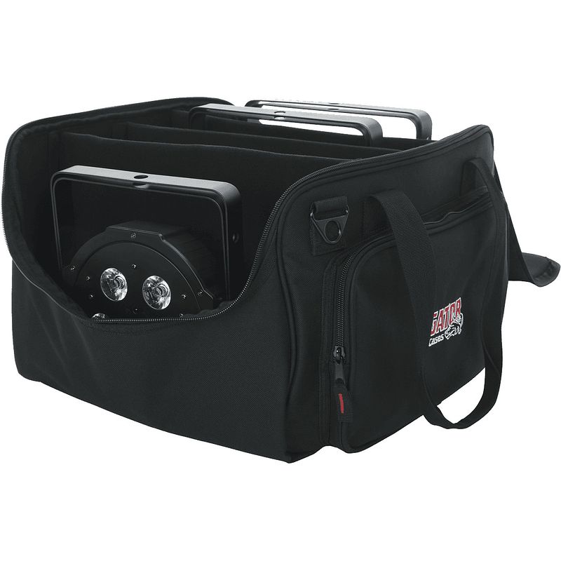 Foto van Gator cases g-lightbag-1610 tas voor 4 led par spots