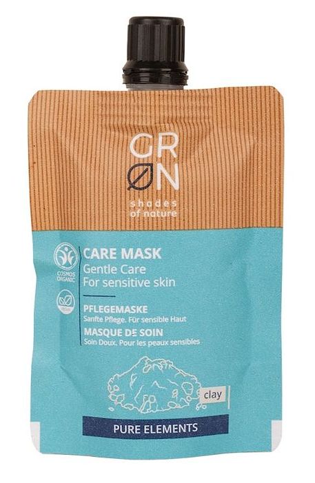 Foto van Grn pure elements care mask clay