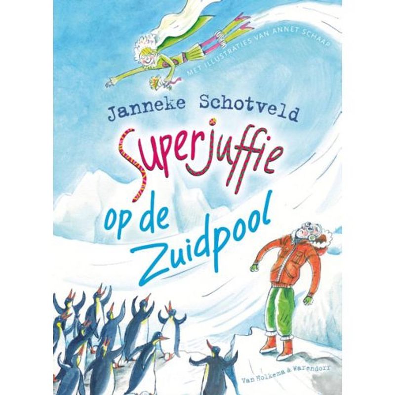 Foto van Superjuffie op de zuidpool - superjuffie