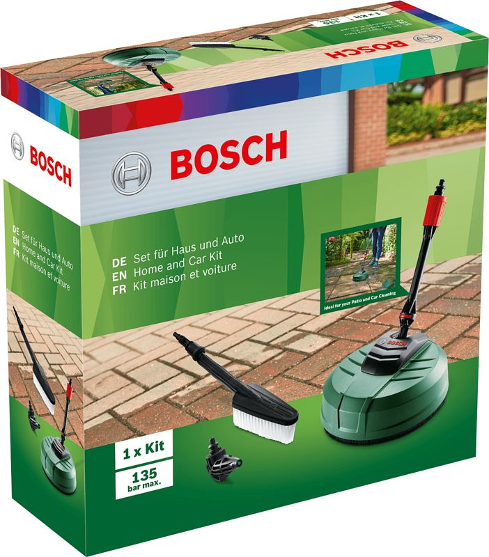Foto van Bosch home & car kit voor hogedrukreinigers