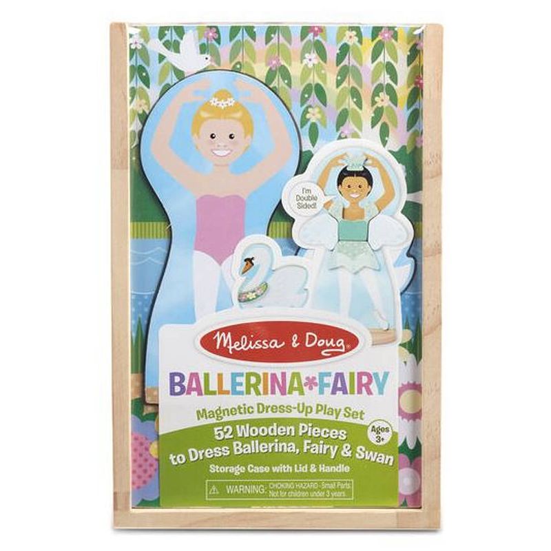 Foto van Melissa & doug speelset ballerina dress up junior hout 52-delig