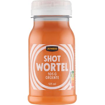 Foto van Jumbo groenteshot wortel pompoen mango pastinaak 125ml