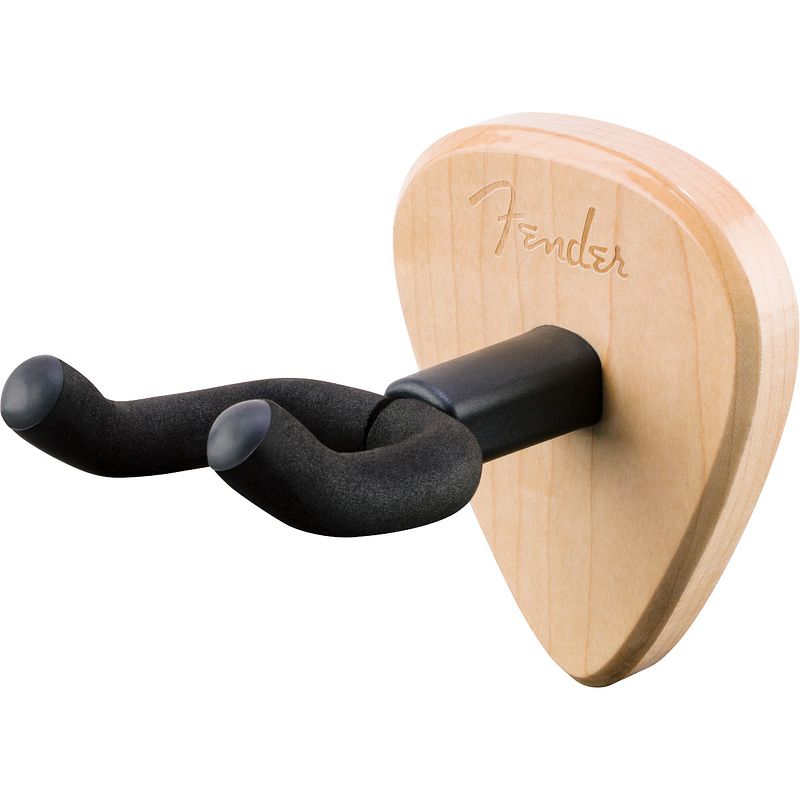 Foto van Fender 351 guitar wall hanger maple universele muurbeugel voor gitaar