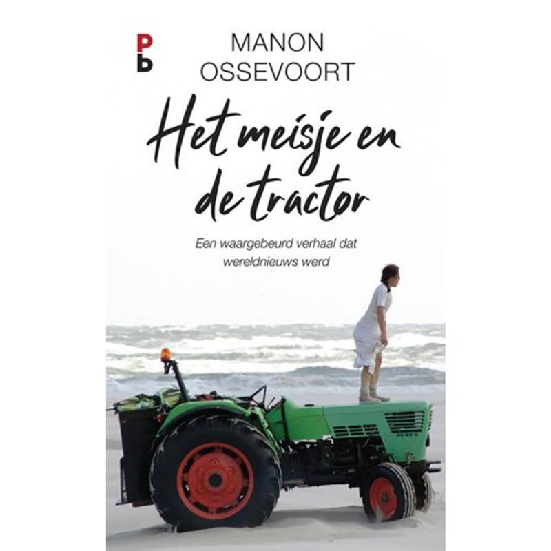 Foto van Het meisje en de tractor