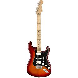 Foto van Fender player stratocaster hss plus top aged cherry burst mn