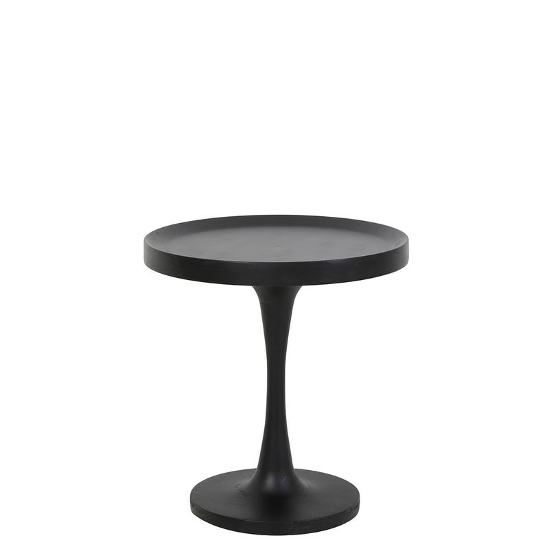 Foto van Side table 50x53 cm joekon wood black