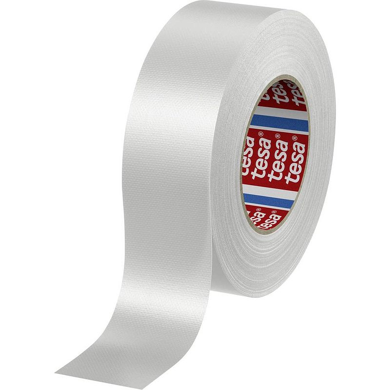 Foto van Tesa 56359-00001-00 textieltape wit (l x b) 25 m x 38 mm 1 stuk(s)