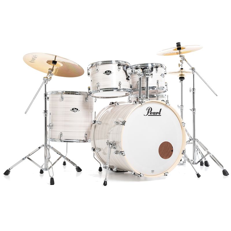 Foto van Pearl exx725br/c777 export slipstream white 5-delig drumstel