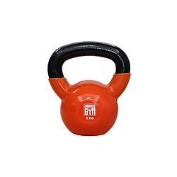 Foto van Orange gym - vinyl kettlebell - 8kg