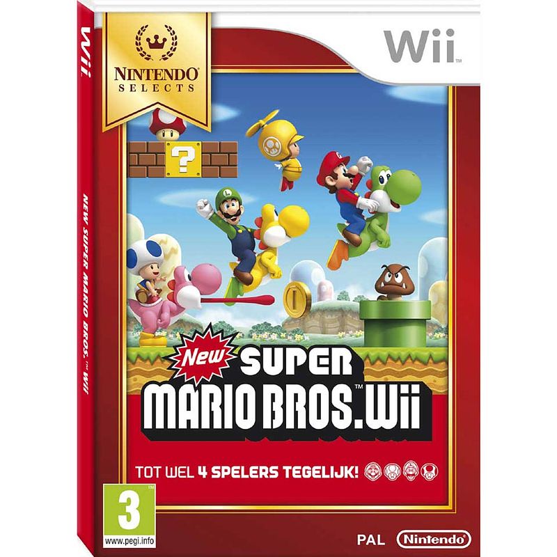 Foto van Wii new super mario bros: select