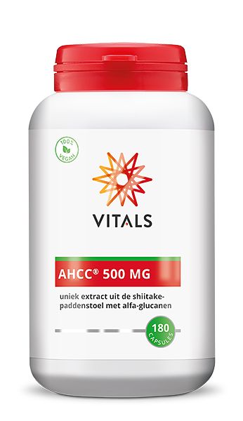 Foto van Vitals ahcc 500 mg capsules