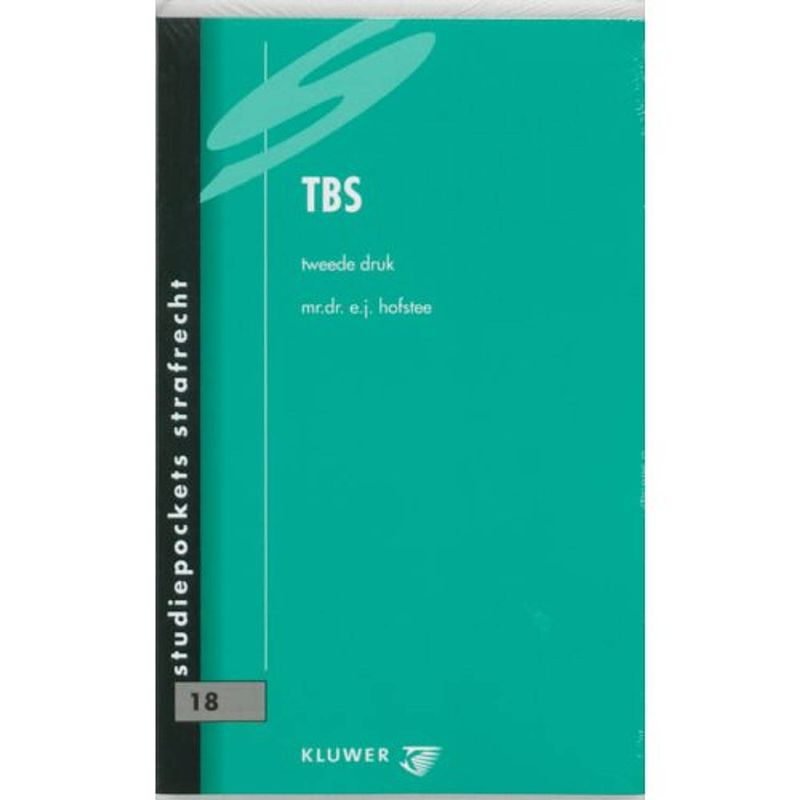 Foto van Tbs - studiepockets strafrecht