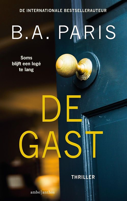 Foto van De gast - b.a. paris - ebook