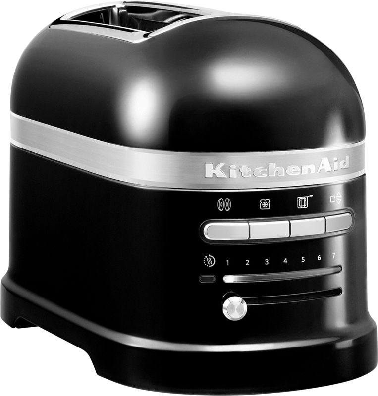 Foto van Kitchenaid artisan broodrooster onyx zwart 2-slots