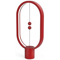 Foto van Designnest tafellamp heng balance 20 x 40 cm rood/warm-wit