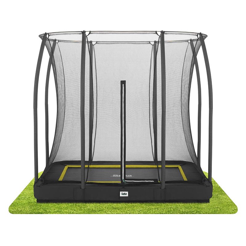 Foto van Trampoline - salta comfort edition ground - 153 x 214 cm - zwart