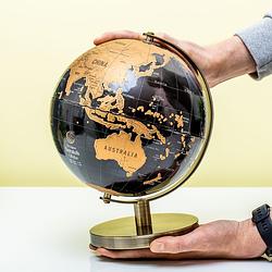 Foto van Globe met krasfolie - groot