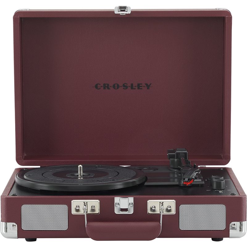 Foto van Crosley cr8005f-bu4 cruiser plus burgundy platenspeler