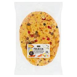 Foto van Jumbo focaccia met pompoenbodem & groente topping 300g