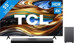 Foto van Tcl 4k led 55p71b (2024) + soundbar