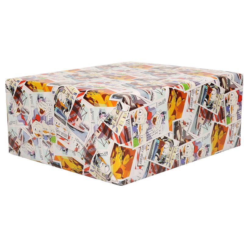 Foto van 3x rollen inpakpapier/cadeaupapier disney ducktales stripfoto 200 x 70 cm - cadeaupapier