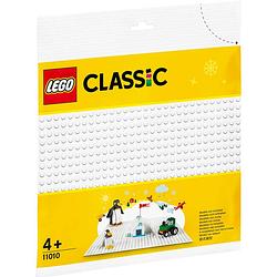 Foto van Lego classic witte bouwplaat 11010
