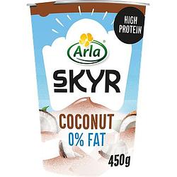 Foto van 2 voor € 3,00 | arla skyr coconut yoghurt 0% vet 450g aanbieding bij jumbo