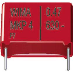 Foto van Wima mkp4j031004d00kssd 1 stuk(s) mkp-foliecondensator radiaal bedraad 0.1 µf 630 v/dc 20 % 15 mm (l x b x h) 18 x 7 x 14 mm