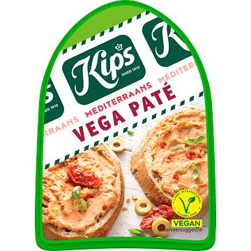 Foto van Kips vega pate mediteraans 125g bij jumbo