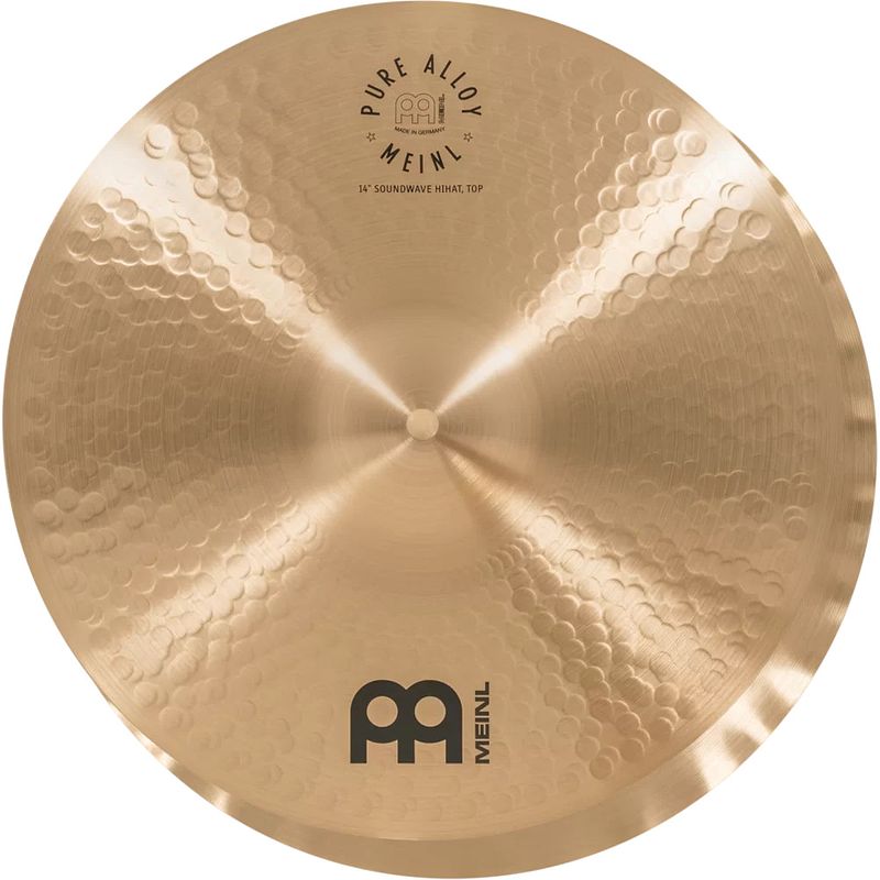 Foto van Meinl pure alloy soundwave hi-hat 14 inch hi-hat bekken