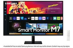 Foto van Samsung smart monitor m7 ls32bm700upxen monitor zwart