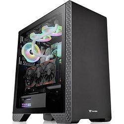 Foto van Thermaltake s300 tg midi-tower pc-behuizing zwart