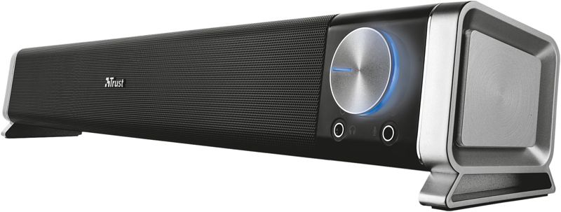 Foto van Trust asto 2.0 soundbar pc speaker