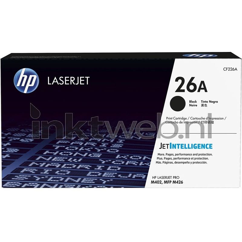 Foto van Hp 26a zwart toner