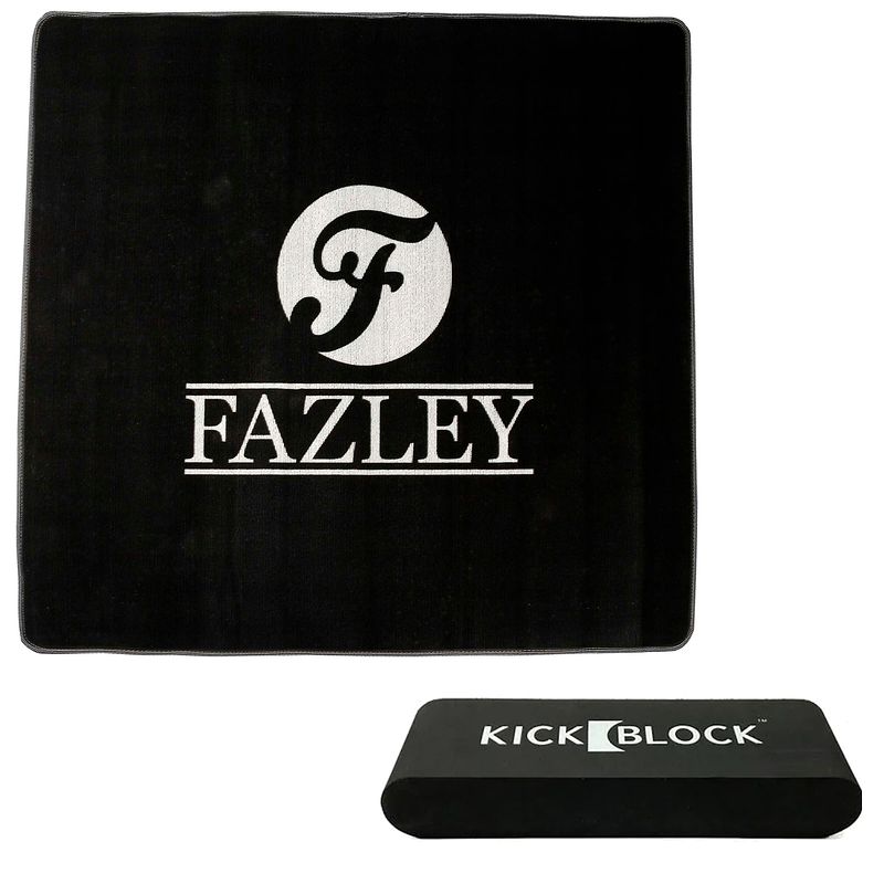 Foto van Kickblock bass drum anchor incl. fazley logo drummat