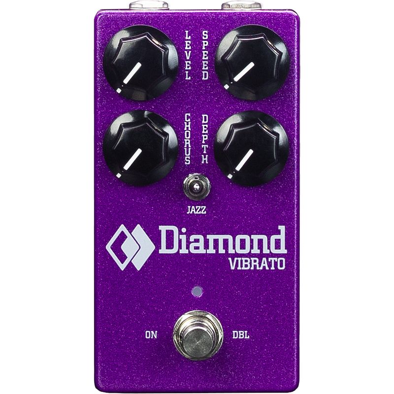 Foto van Diamond pedals vibrato all-analog bucket brigade vibrato effectpedaal