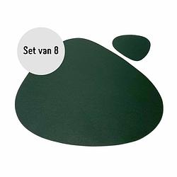 Foto van Krumble placemat set design - 8 stuks - groen