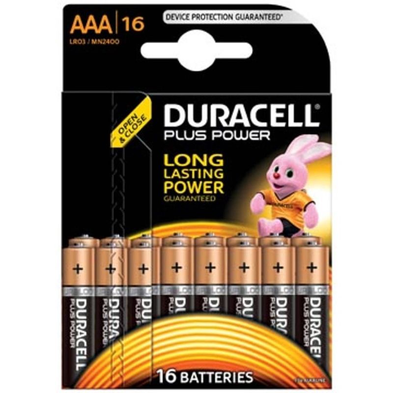 Foto van Duracell plus power aaa bls16