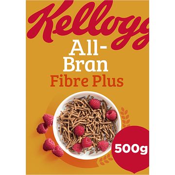 Foto van Kellogg's allbran fibre plus ontbijtgranen 500g bij jumbo