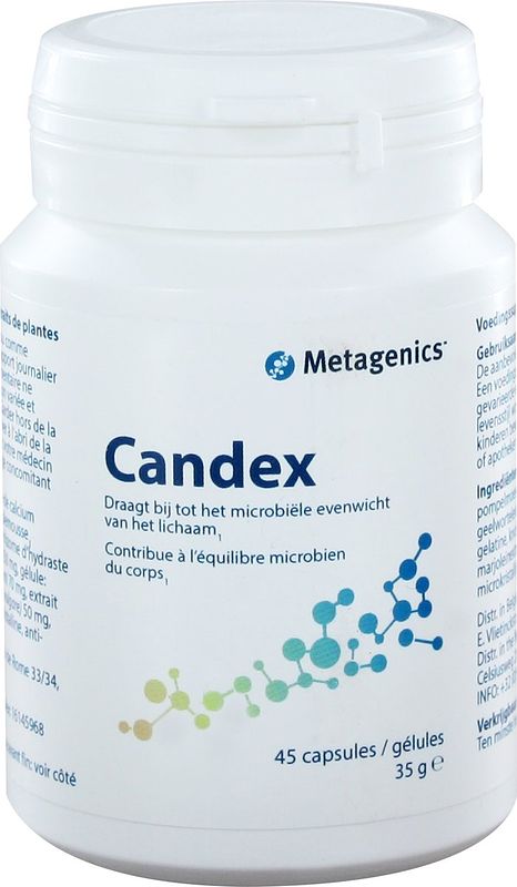 Foto van Metagenics candex capsules