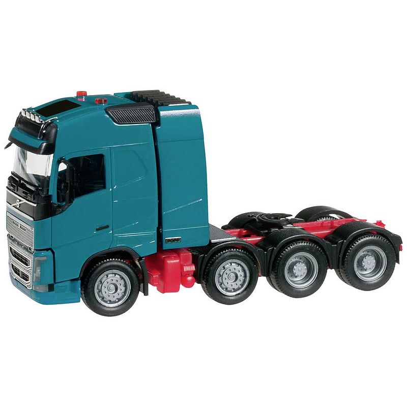 Foto van Herpa 304788-007 h0 vrachtwagen volvo fh16 trekker voor zware belasting