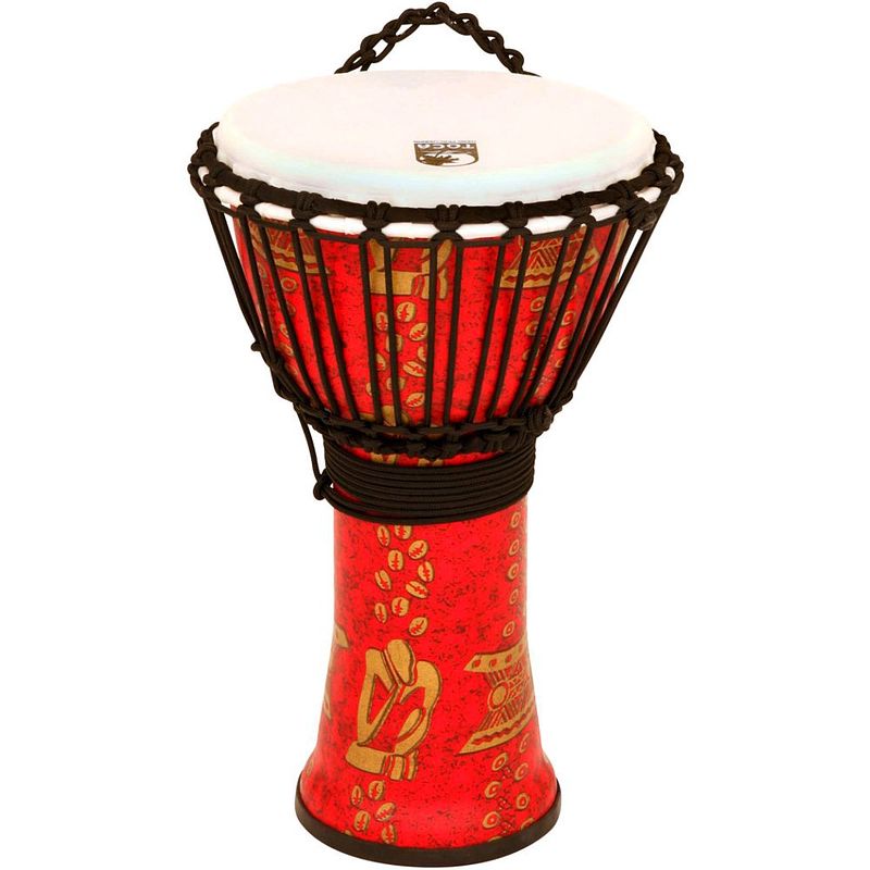 Foto van Toca tf2dj-9t freestyle ii rope tuned djembe, thinker 9 inch