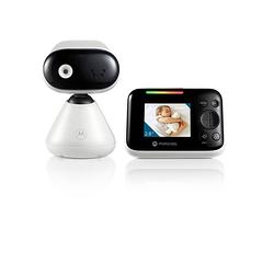 Foto van Motorola baby monitor met camera 230v pip1200 - tweewegcommunicatie - infrarood nachtvisie - 300 m bereik - wit