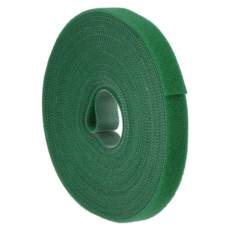 Foto van Innox hnl-14.5-10m-gr groen klittenband 14.5mm breed, 10m lengte