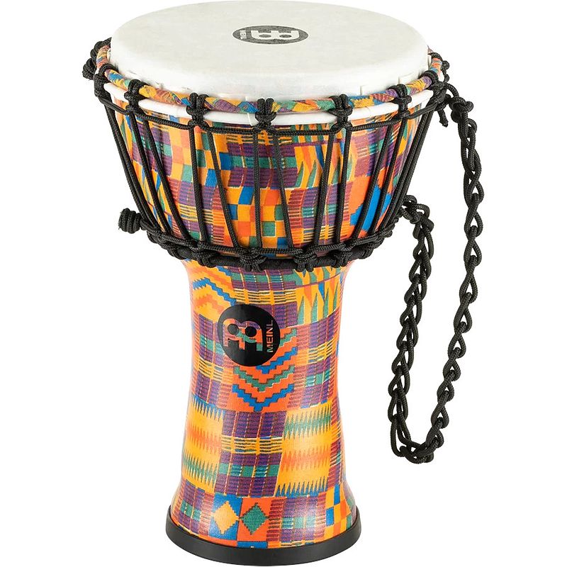 Foto van Meinl jrd-kq junior djembé kenyan quilt 7 inch