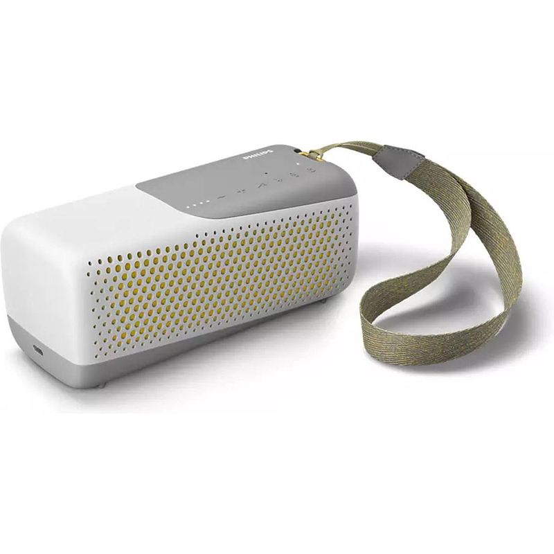 Foto van Philips tas4807 - draagbare bluetooth speaker - wit