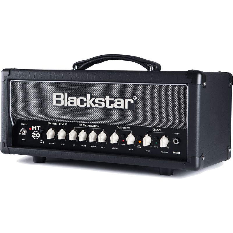 Foto van Blackstar ht-20rh mkii buizen gitaarversterker top