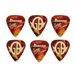 Foto van Ibanez b1100gb george benson signature set van 6 plectrums