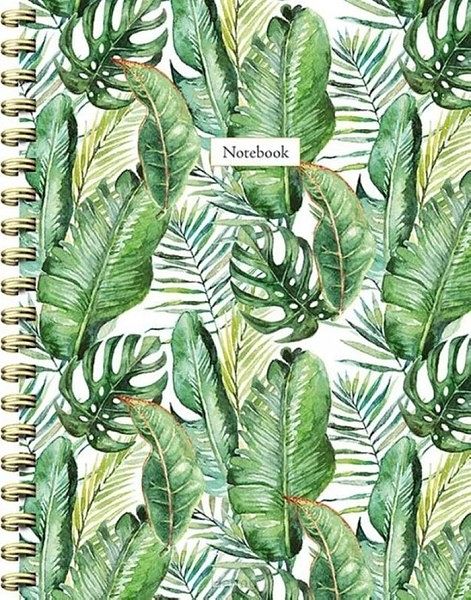 Foto van Leaves notebook spiraalboek (lijnen)